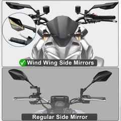 Caboriallan aluminum shell motorcycle mirror highlighting durability and weather resistance.