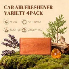 Cacanry wood block soaked 48 hours for richer fragrance.