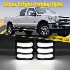 CAFOPAR mirror lights with white running lights for 2008–2016 Super Duty.