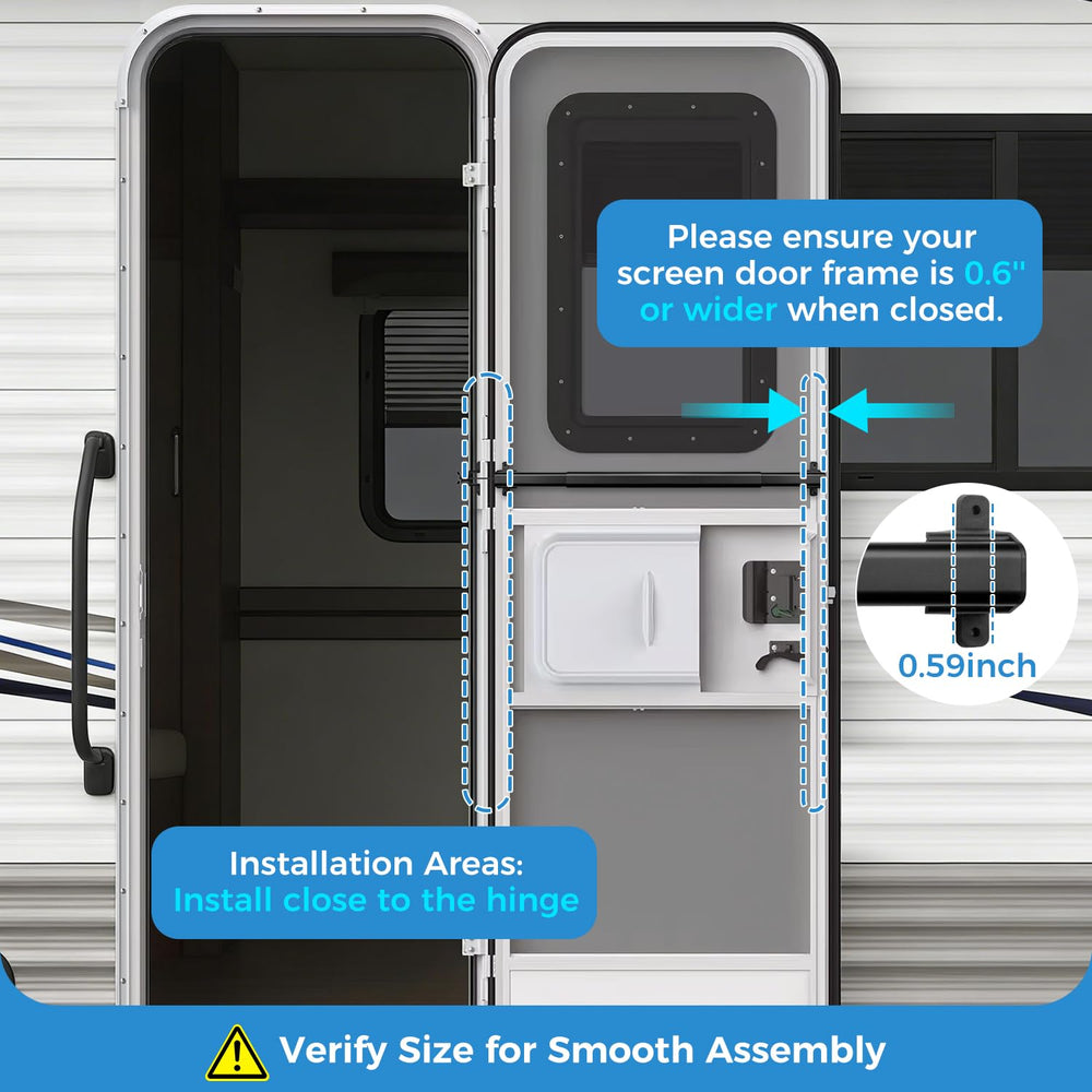 Calanofin simple installation with included drill bit saves setup time.