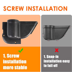 CALBEAU Jeep Wrangler door side cup holder keeps water bottle within reach.