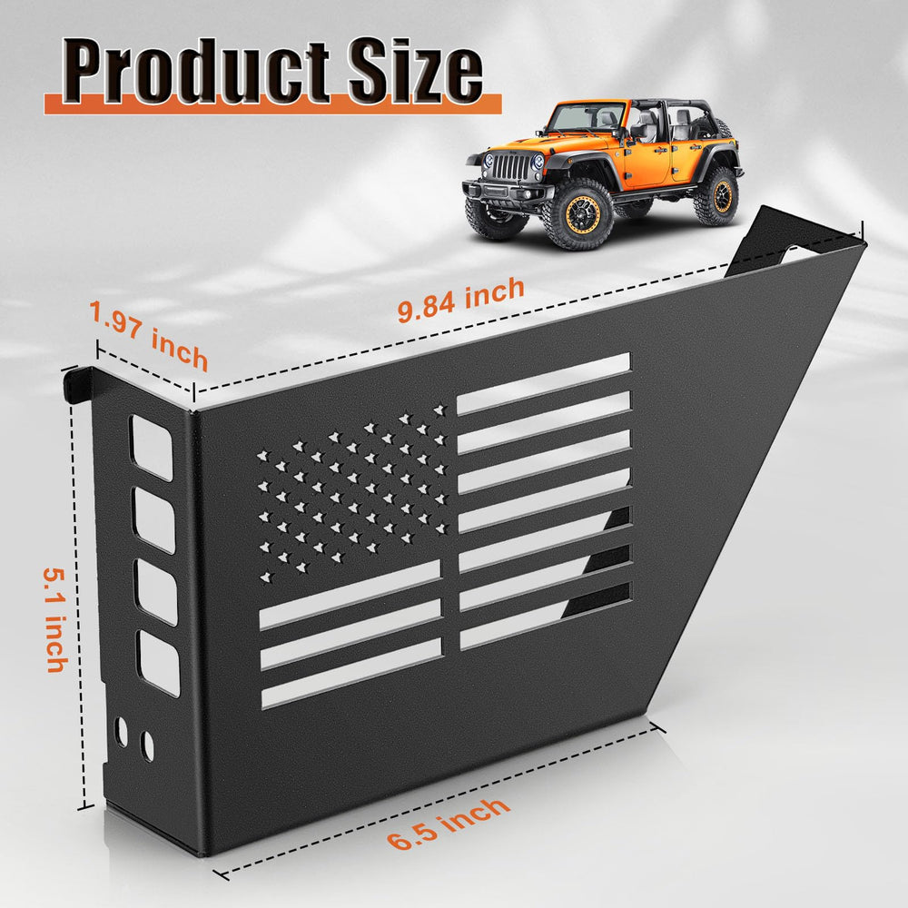 CALBEAU premium metal finish enhances Jeep interior aesthetics.