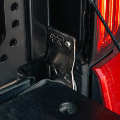 Cali Raised LED tailgate protector USA-made Fort Worth highlight emphasizes durability.