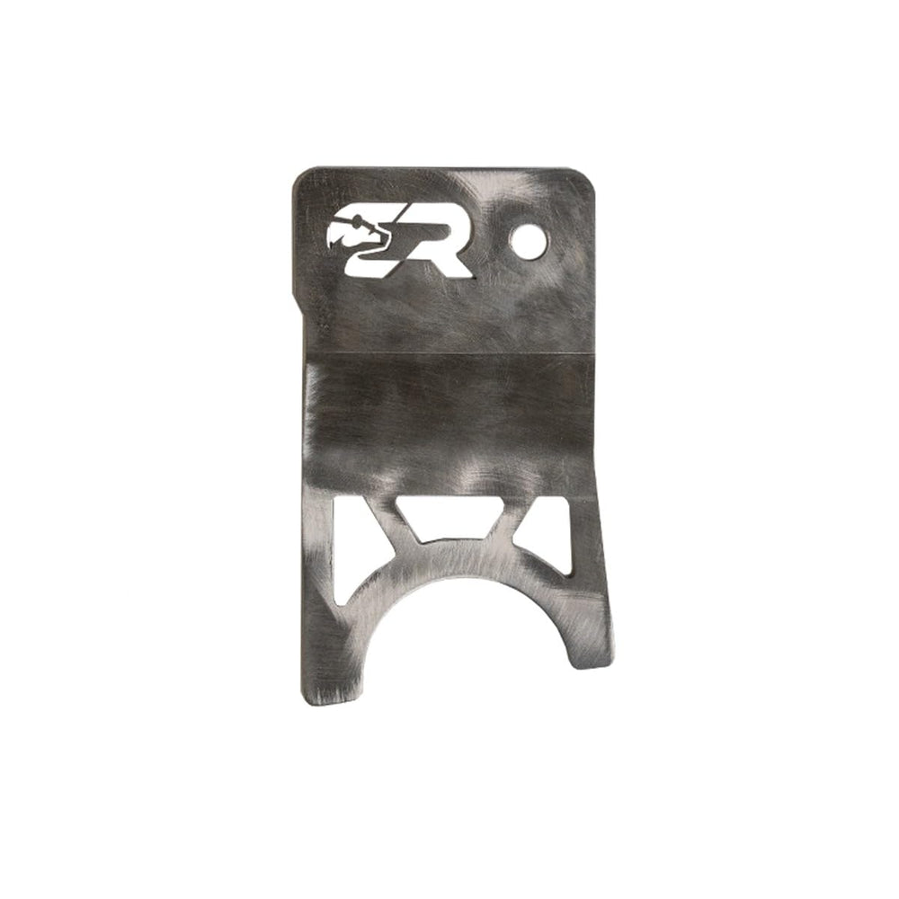 Cali Raised LED tailgate theft protector lock close-up showing secure stainless steel design.