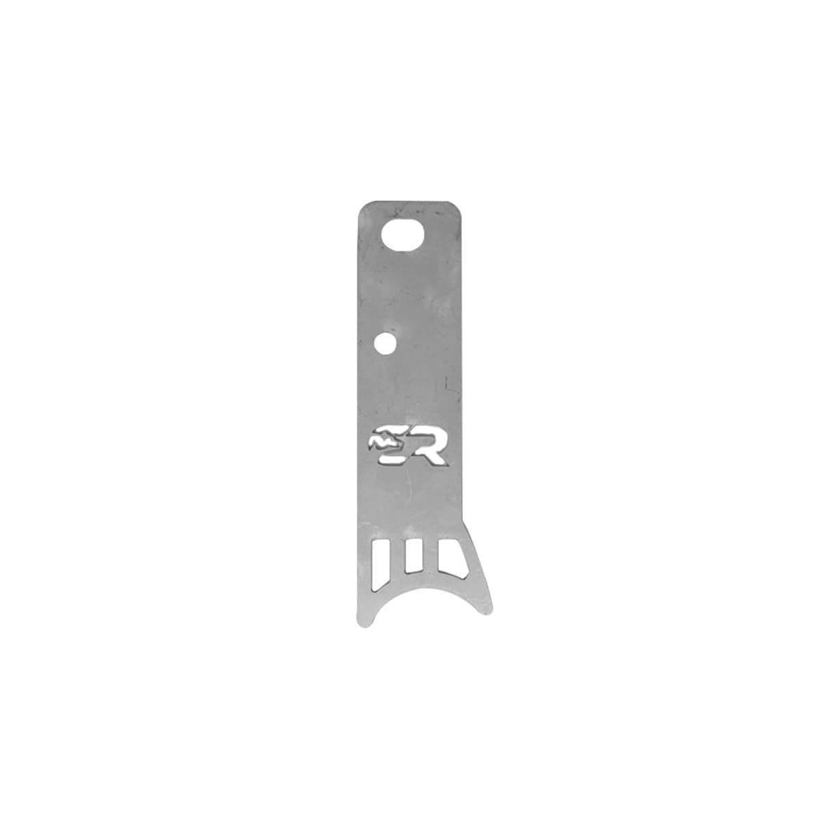 Cali Raised LED theft protector tailgate bracket on Toyota Tacoma enhances security during trips