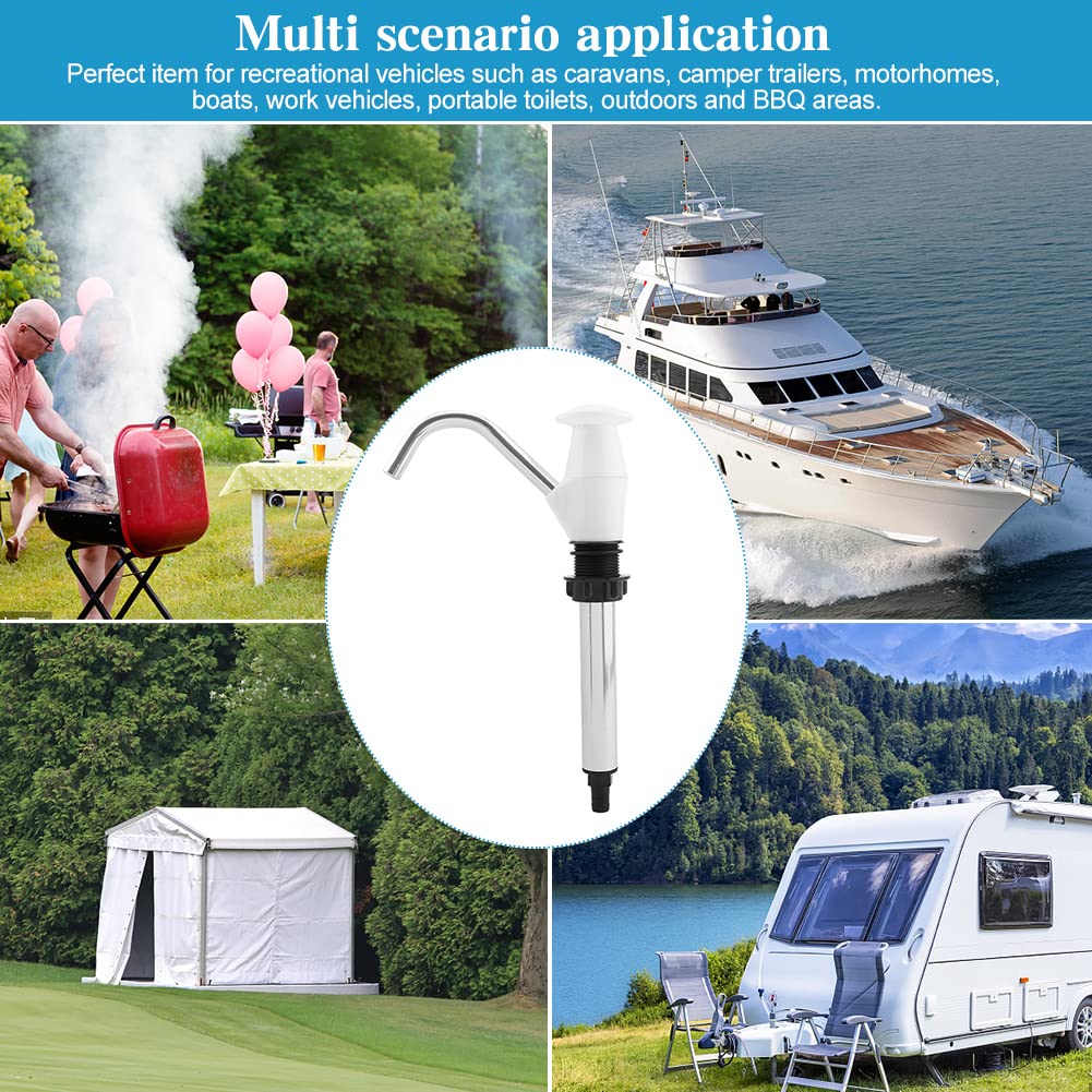 CALIDAKA camping trailer water pump mounting hole and dimensions