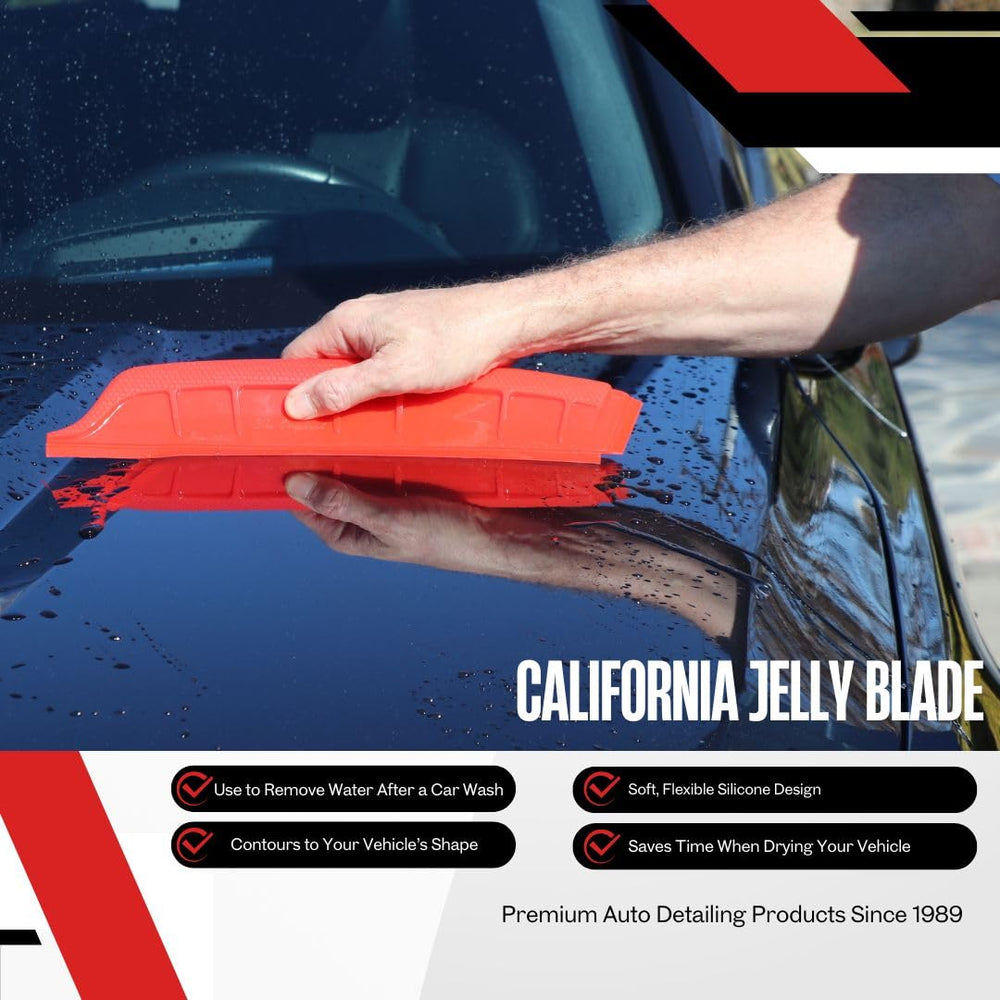 California Car Duster Jelly Blade detailer end reaches mirrors and lights