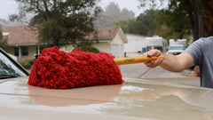 California Car Duster Super Duster 30-inch handle extends reach to roofs and racks