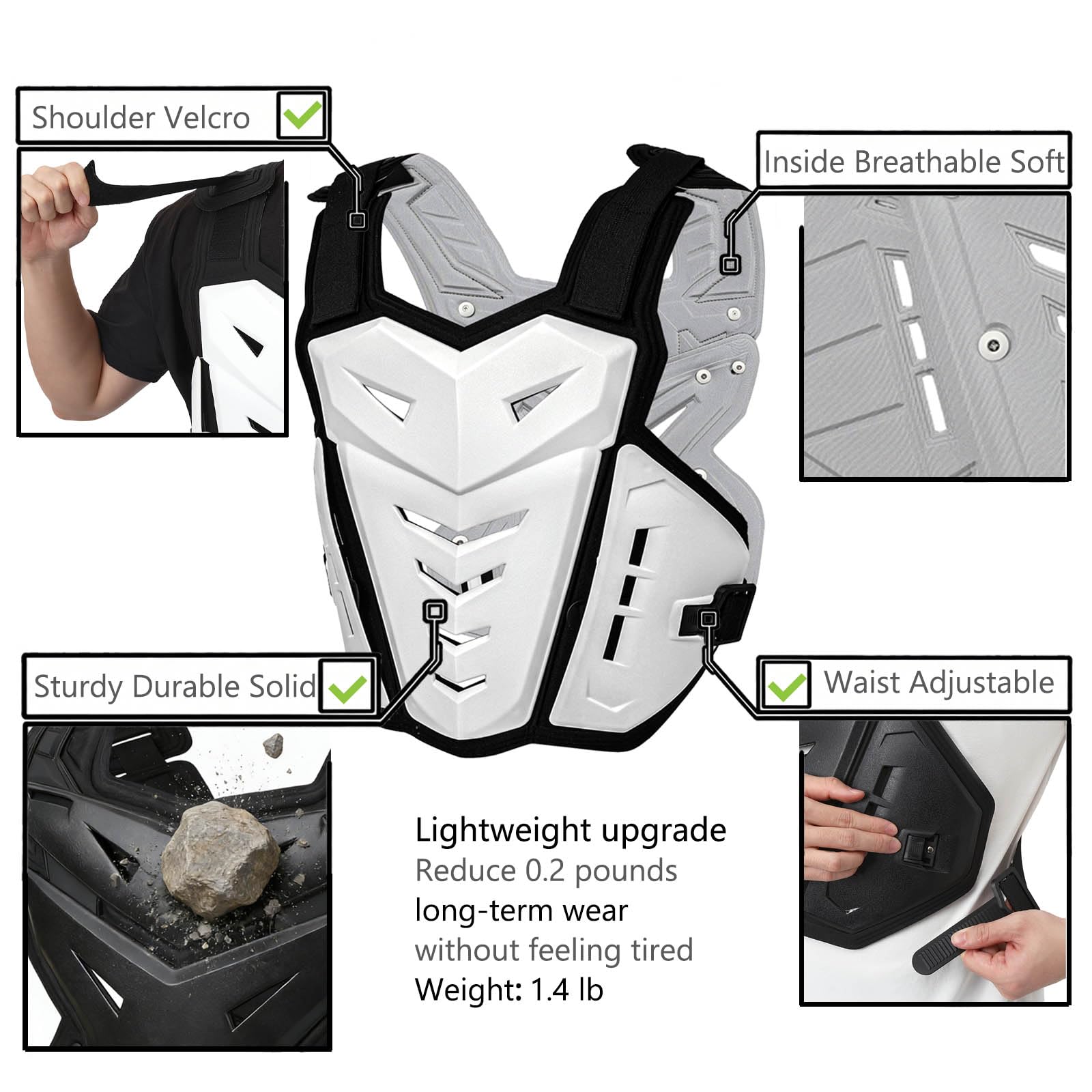 CALOPET Durable outer shell image demonstrating strong impact resistance and reliability.