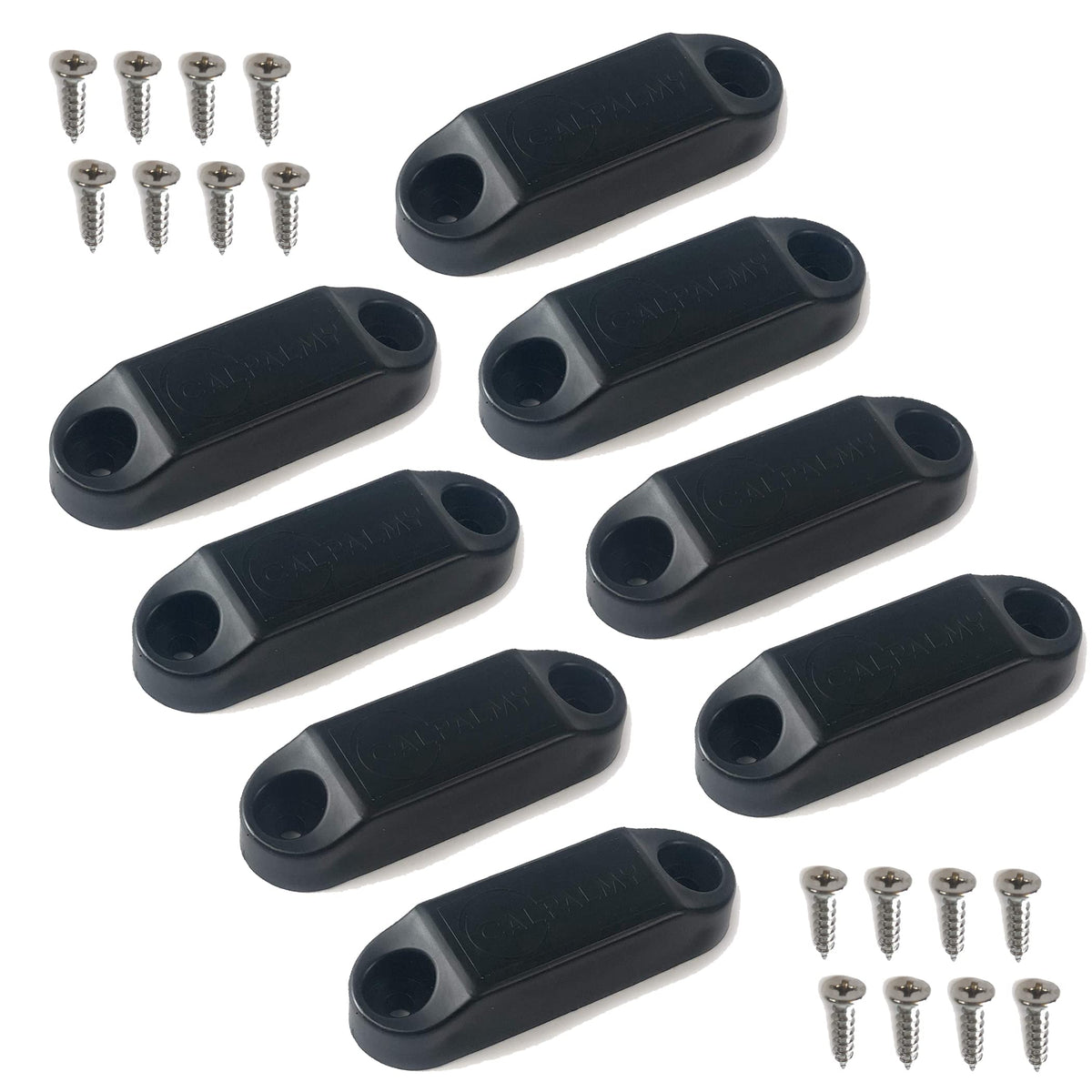 CALPALMY magnetic baggage door catch assembly securely holds raised doors.