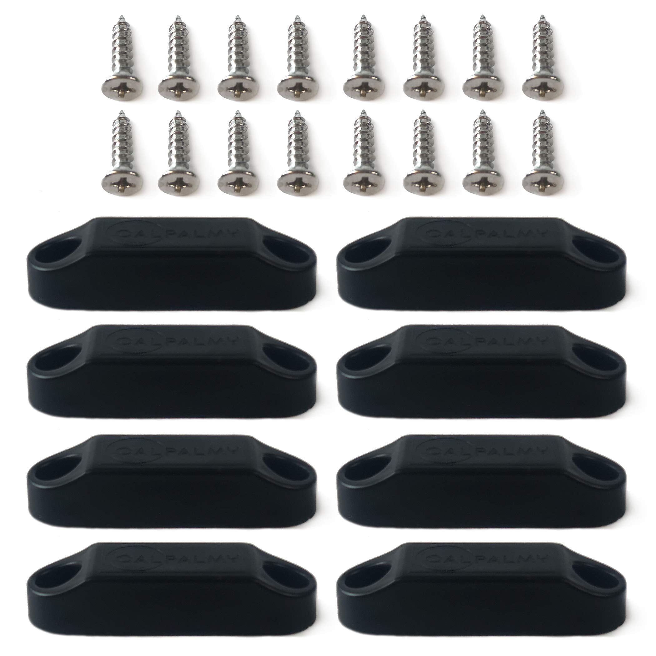 Included hardware enables quick RV installation of baggage door catches.
