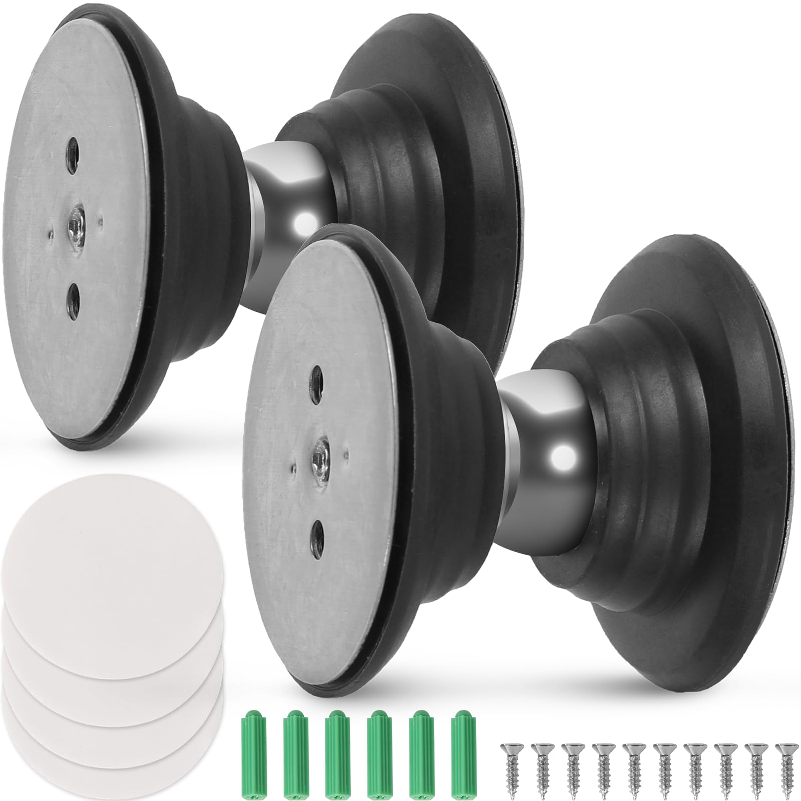 CALPALMY RV magnetic door catch secures baggage door open for hands-free loading.