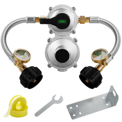CALPOSE two stage regulator brass body ensures reliable RV propane delivery