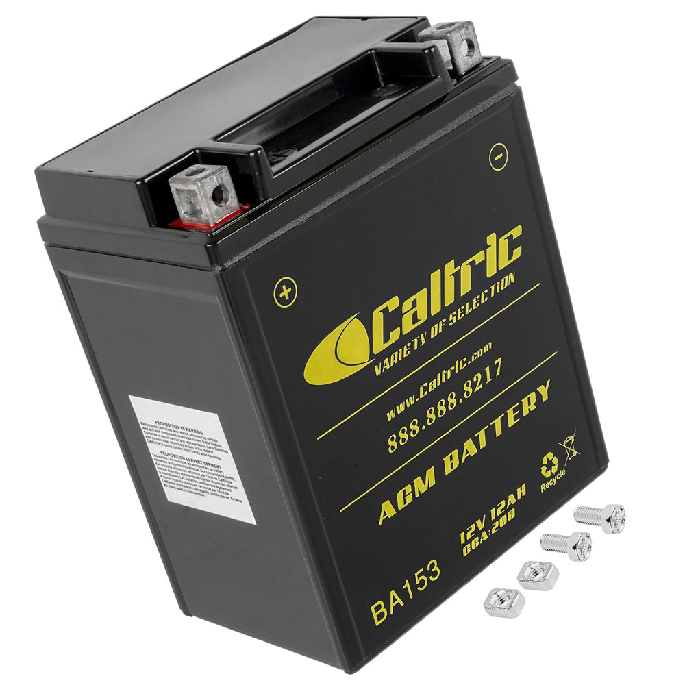 Caltric AGM battery dimensions and compatibility help verify fit before purchase.