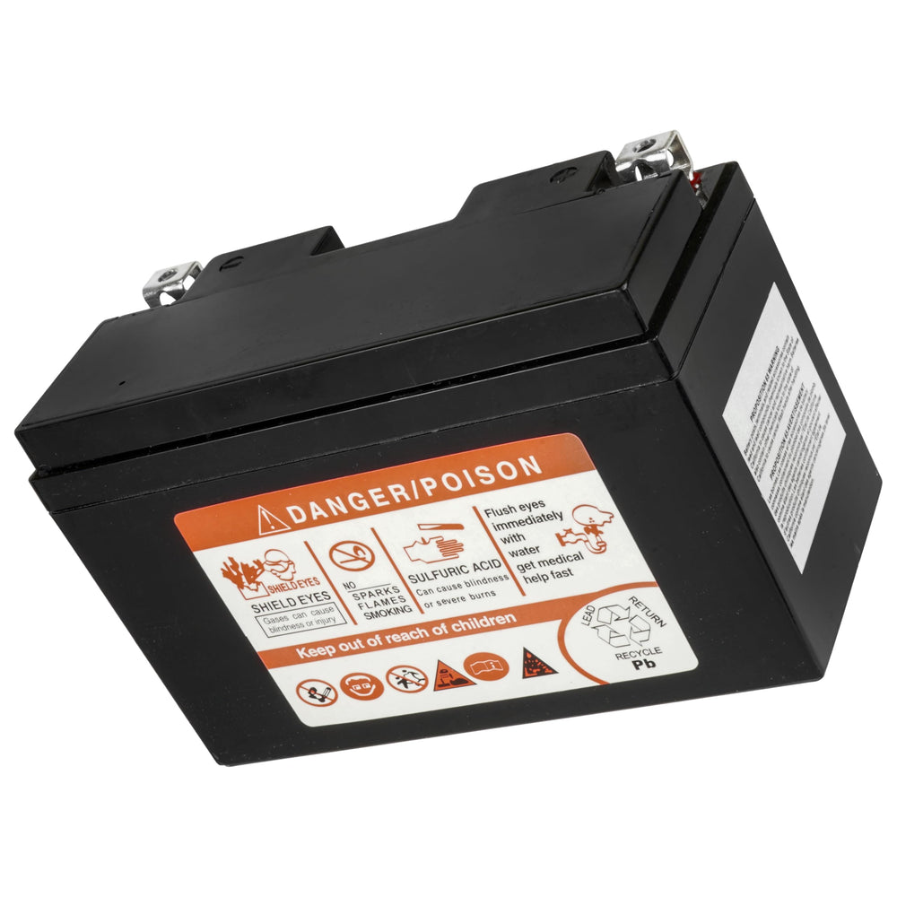 Caltric AGM battery with rugged construction for off-road vibration resistance