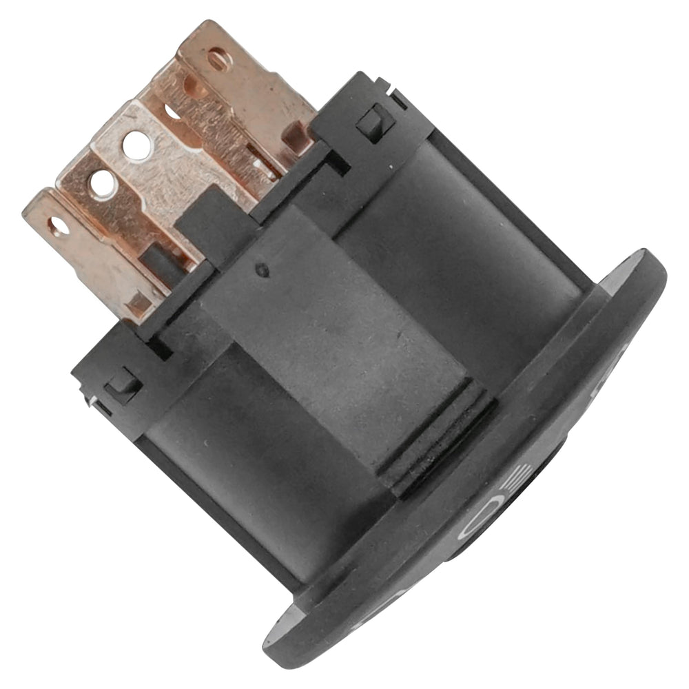 Caltric rotary switch label detail aiding correct installation and checks