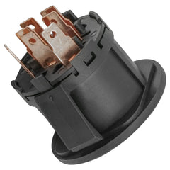 Caltric ignition switch pins visible ensuring secure wiring connections