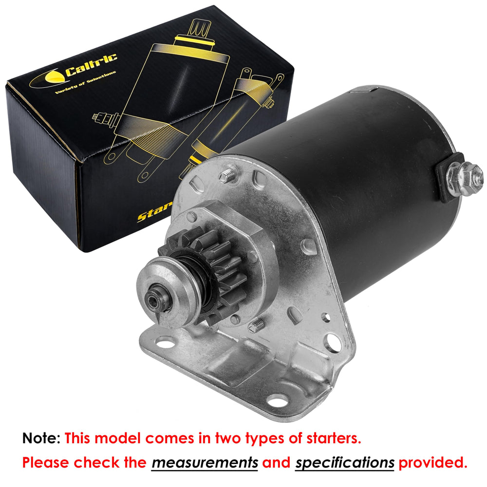 Caltric starter packaging ready for replacement installation