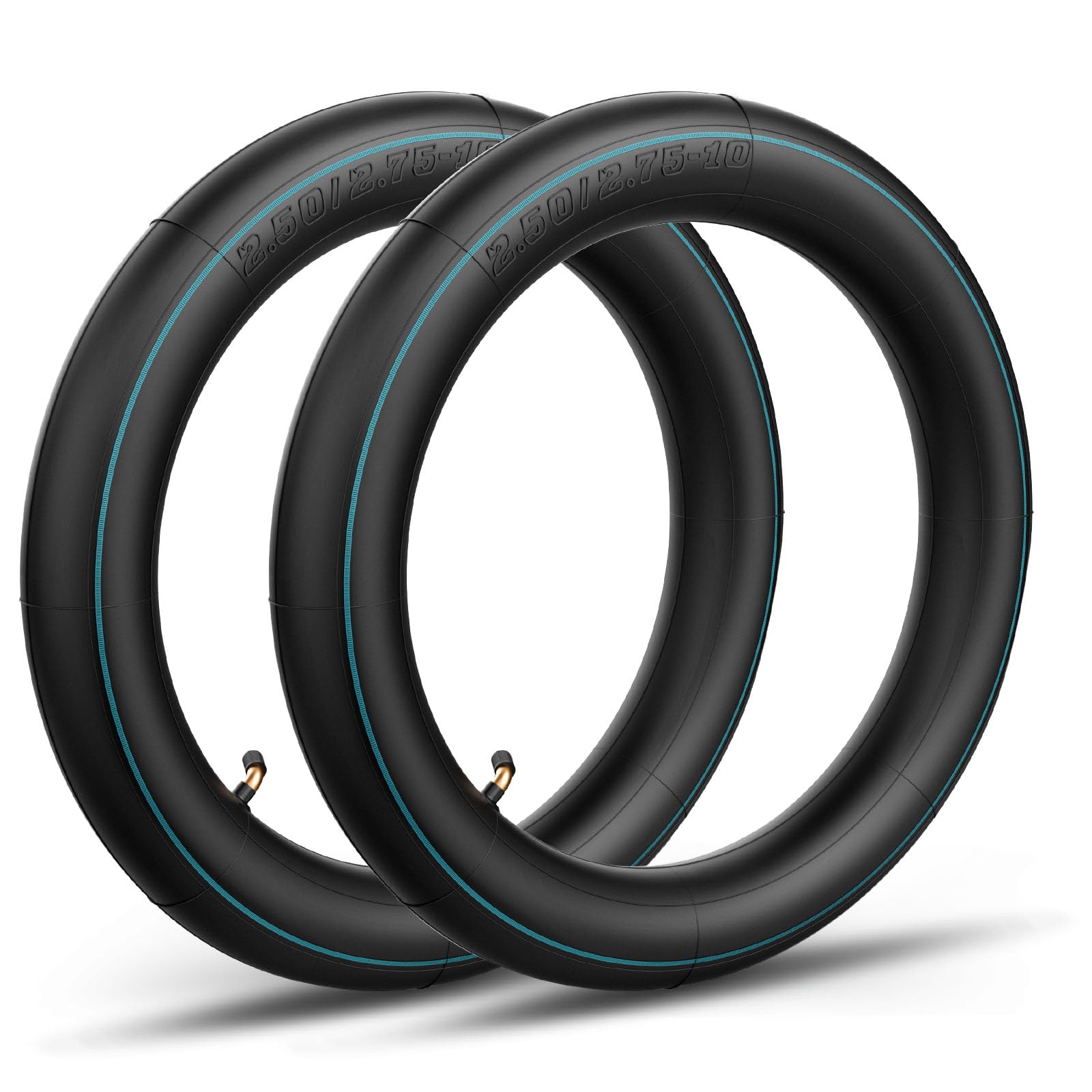 CALU LUKY 250-10 inner tube pack ready for quick replacement.