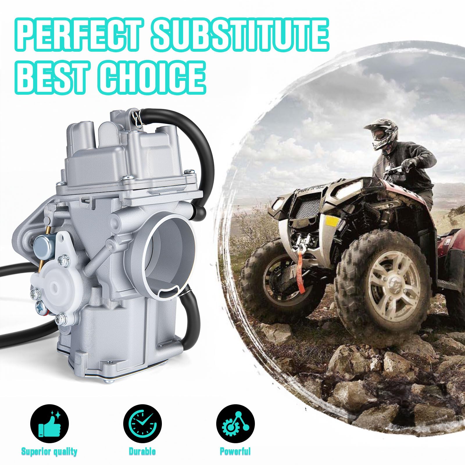 CALU LUKY YFM350 engine performance potential benefits during rides.