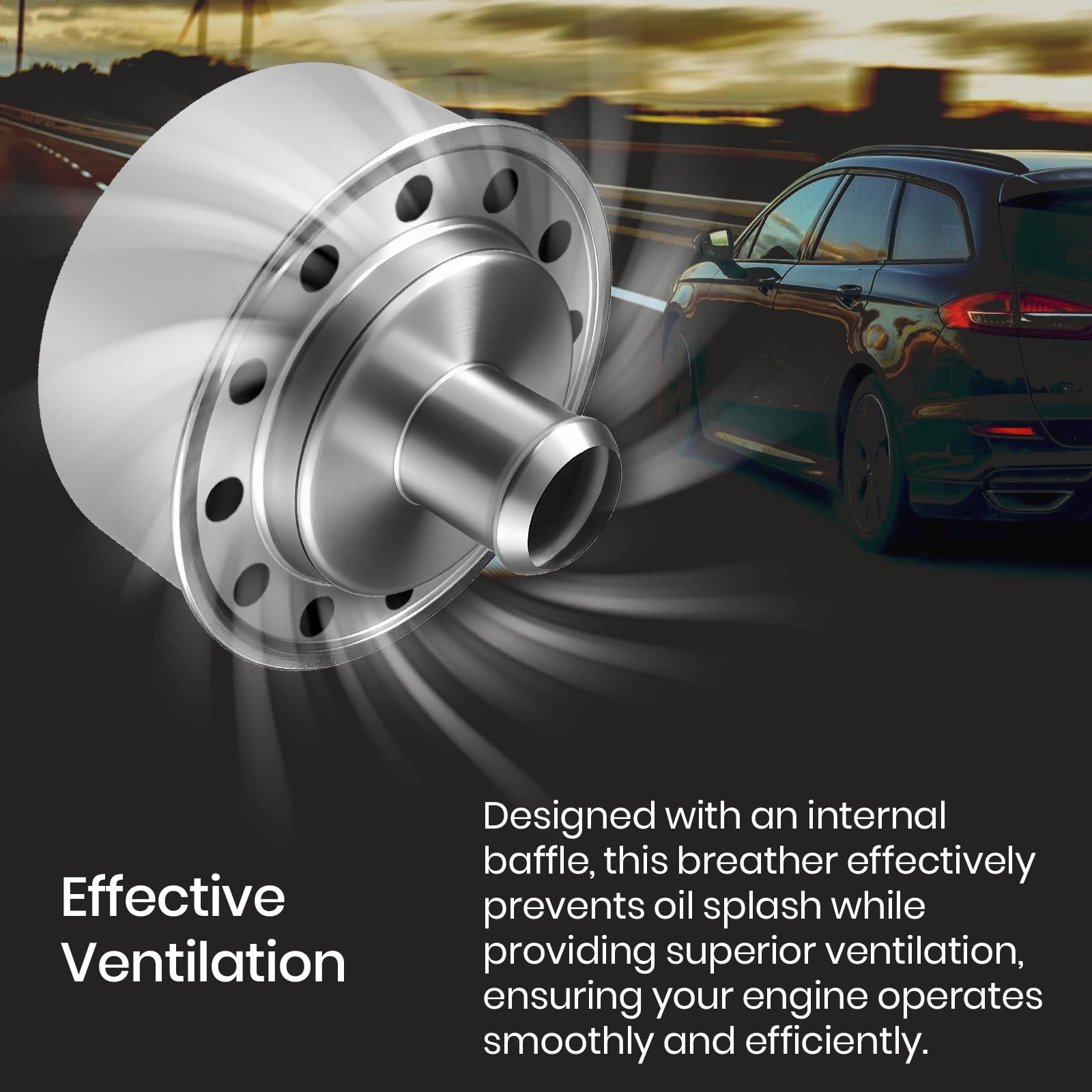 Calvana 4299 grommet included for secure, tool-free installation