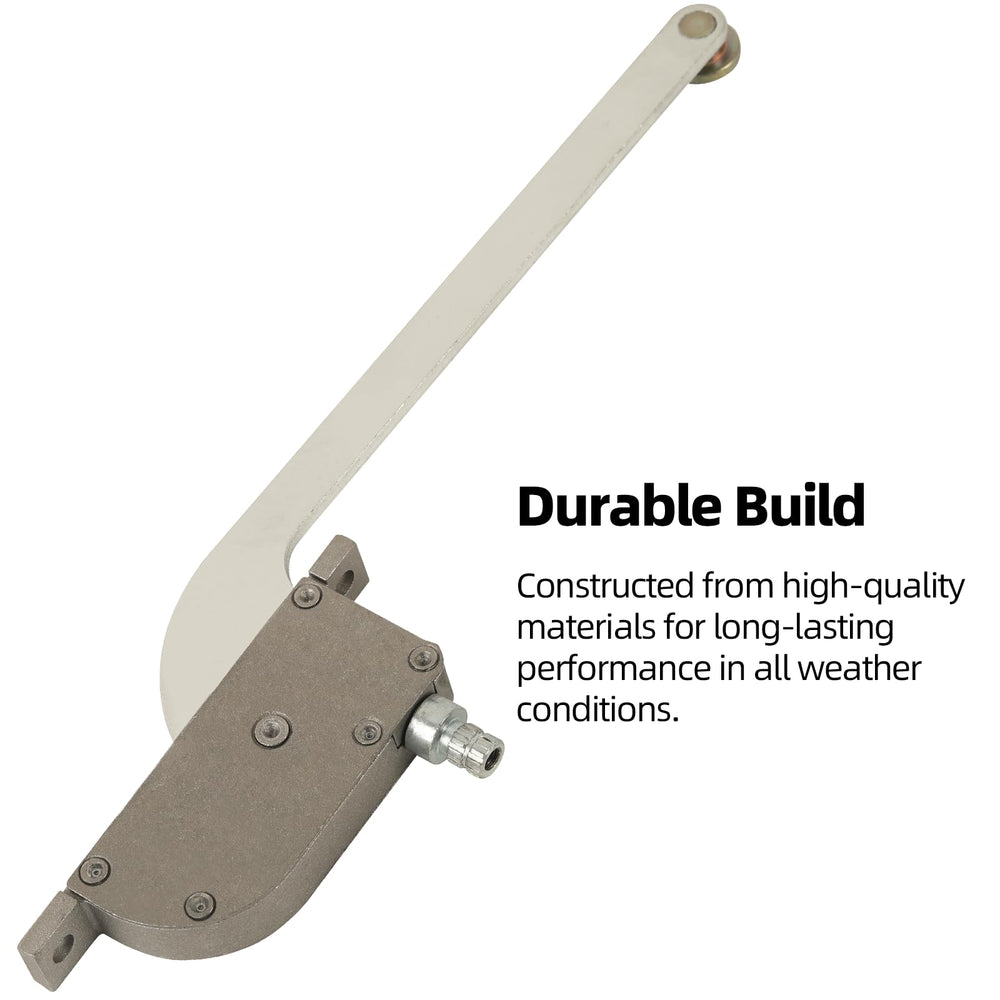 Durable Calvana vent operator built to withstand weather and frequent use.