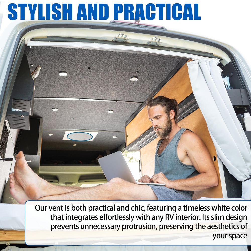 Calvana easy-install RV vent cover makes a quick, clean interior upgrade