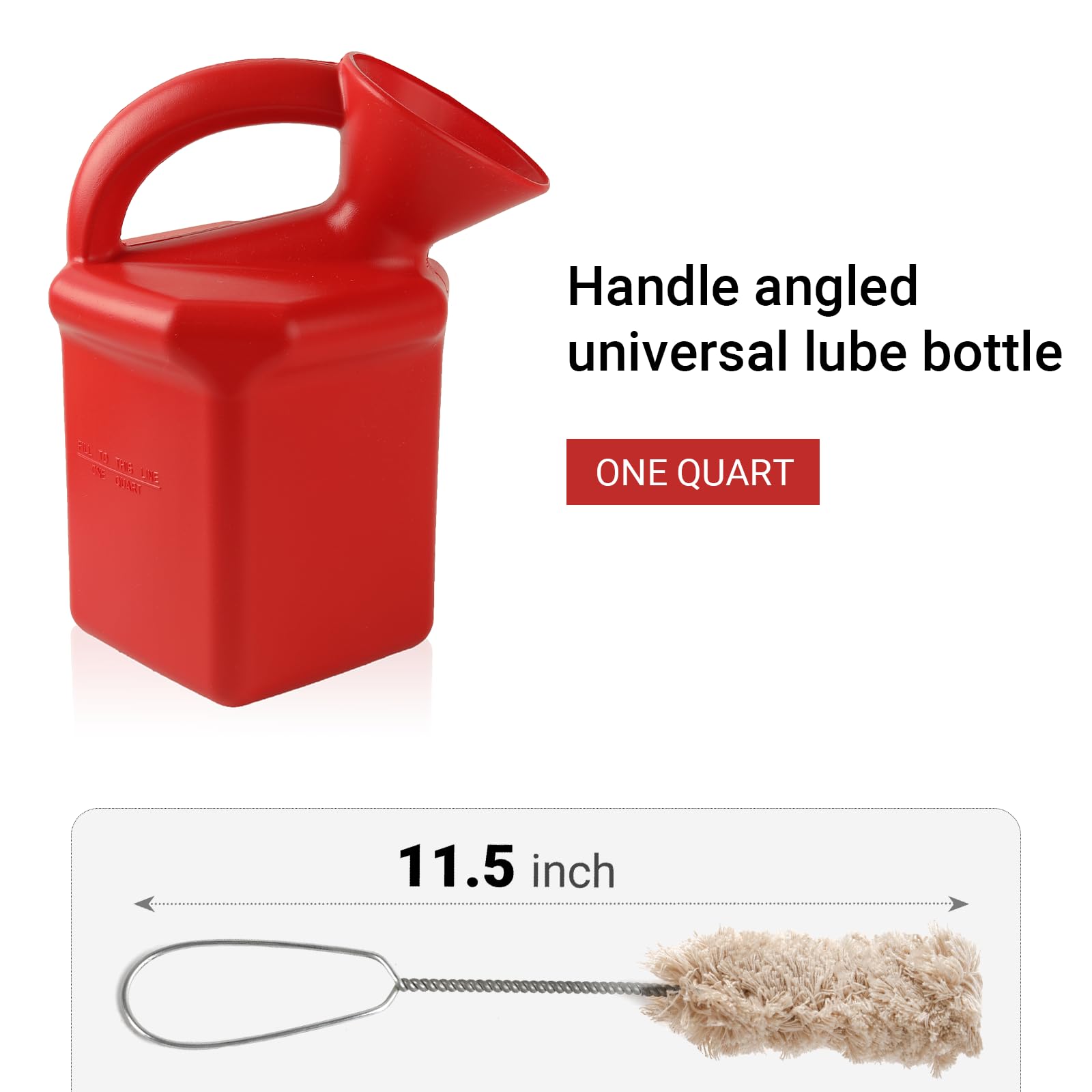 Calvana bucket with integrated one-piece handle for easy grip during tire service.