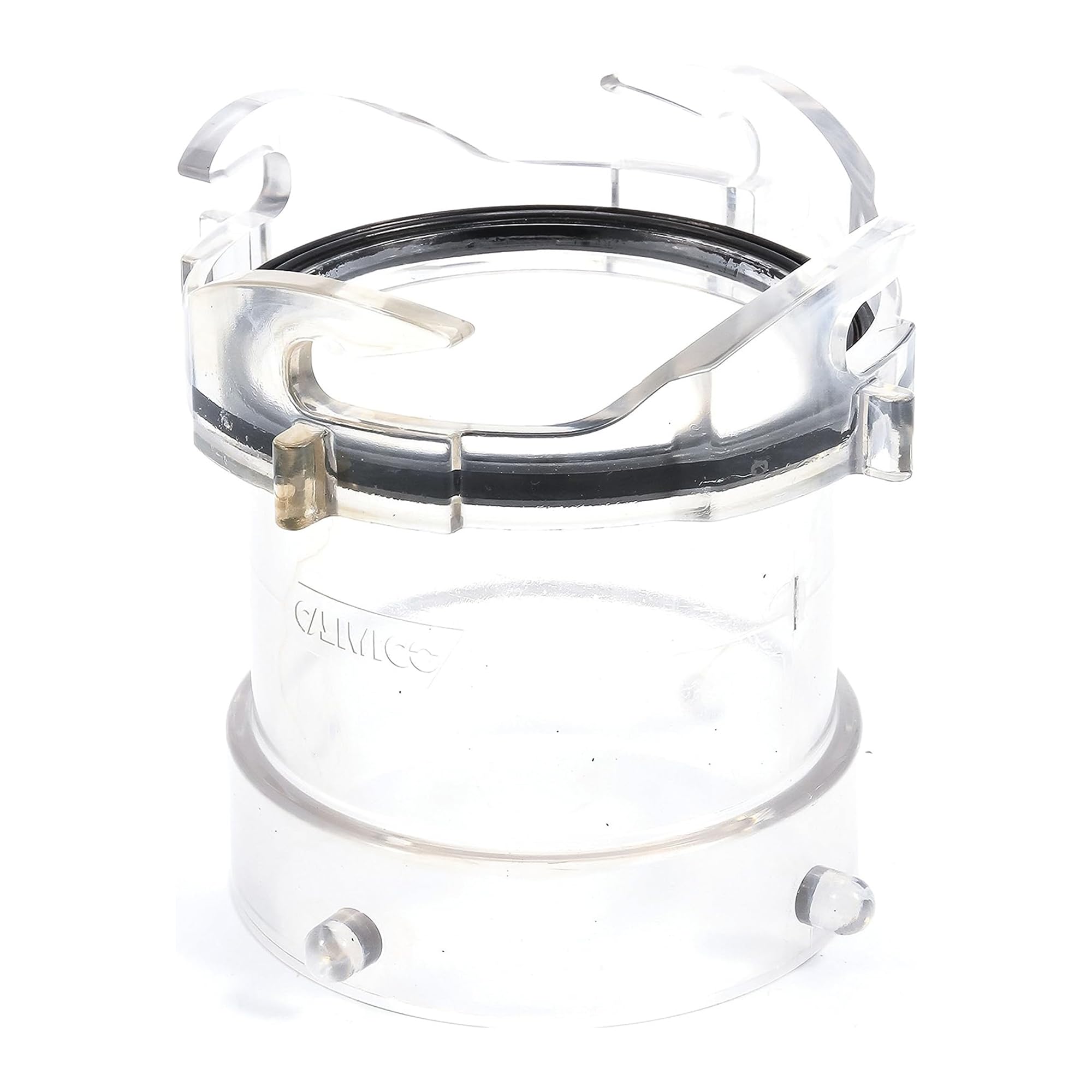Camco 39562 clear adapter body offers non-restrictive flow for efficient drainage.