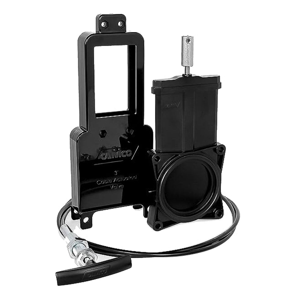 Camco 72-inch cable extension keeps the valve within comfortable reach.