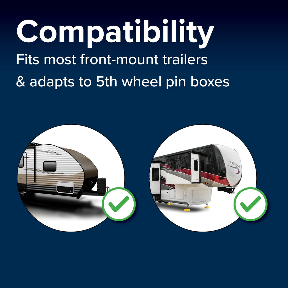 Camco AccuLevel compact design saves storage space in your RV.