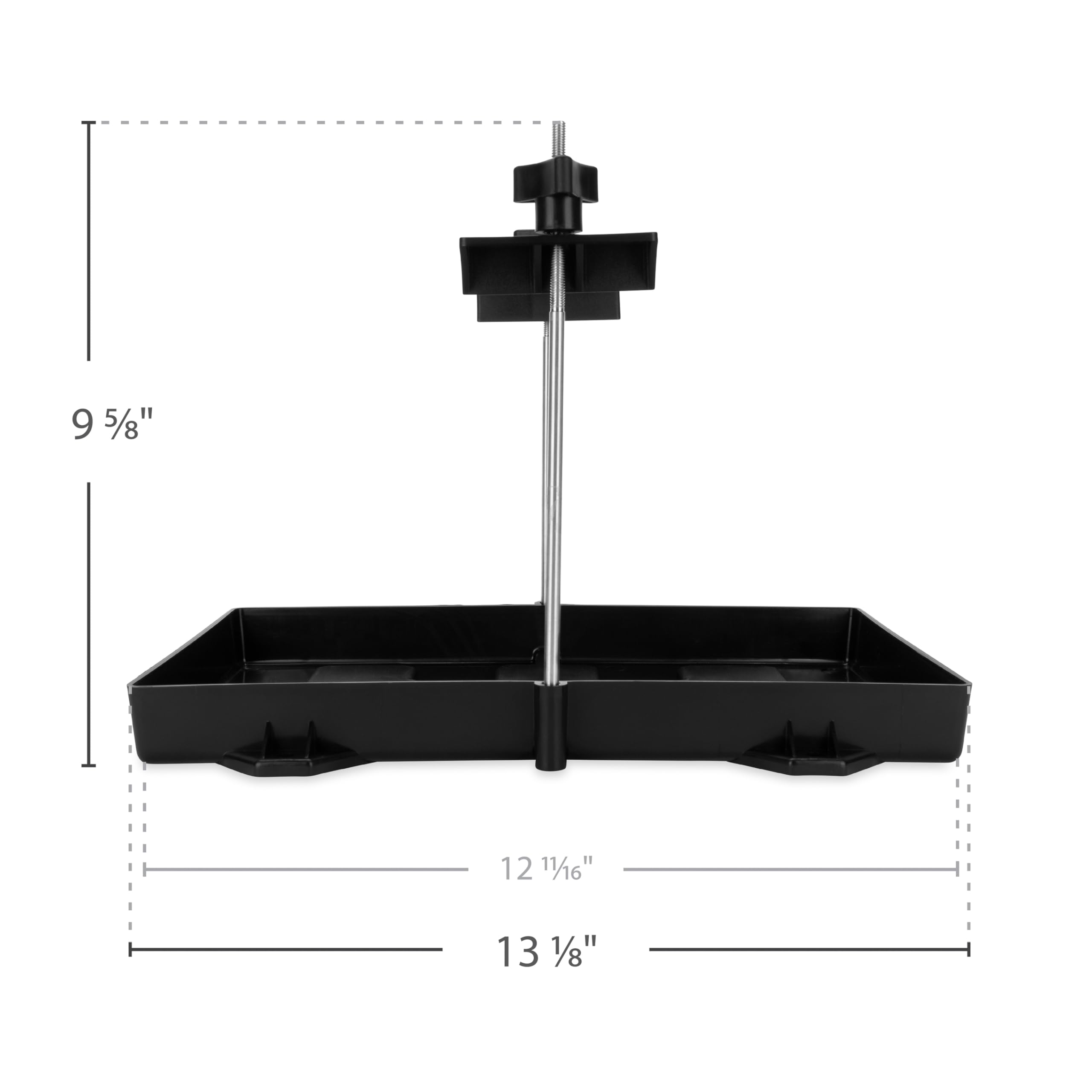 Camco battery hold-down tray packaged for shipping