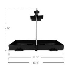 Camco battery hold-down tray packaged for shipping