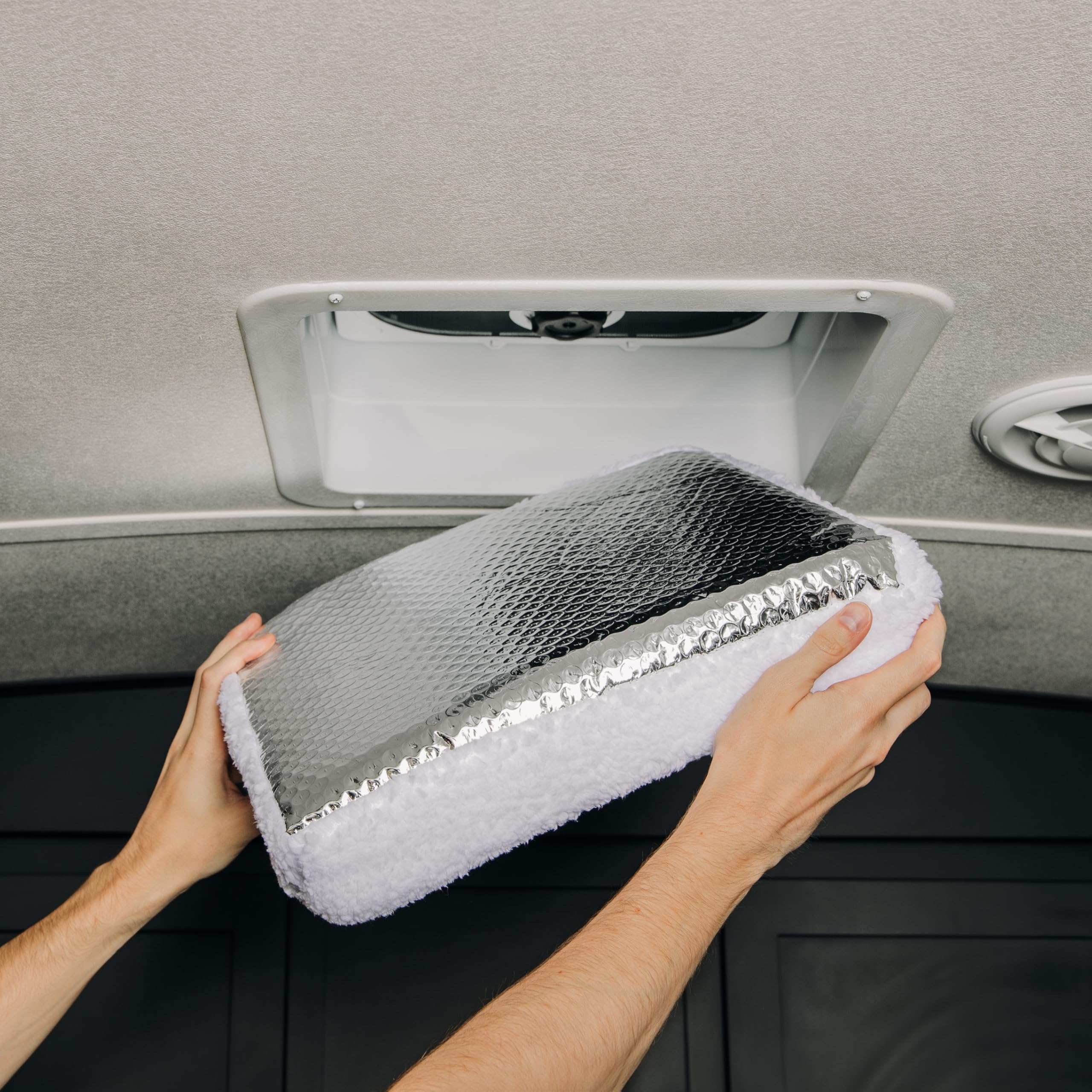 Camco camper insulation supports year-round RV comfort.