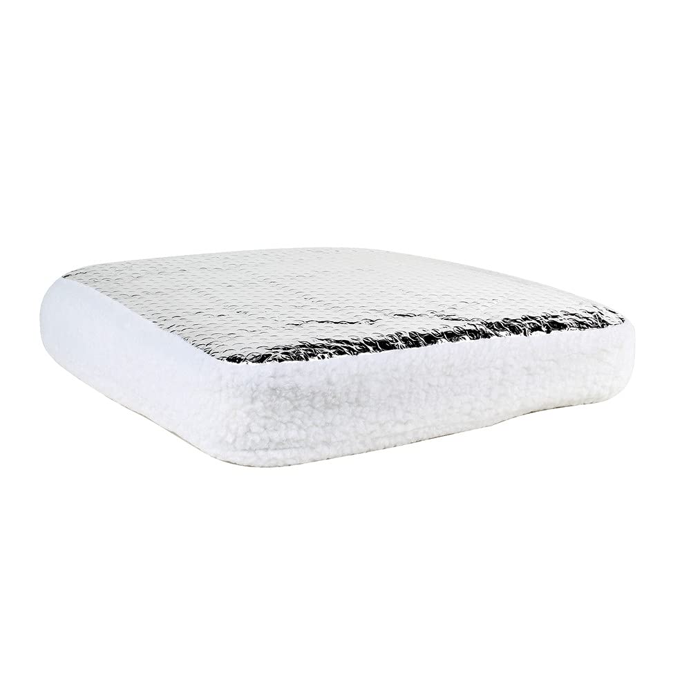 Camco three-layer vent-insulator protects RV interior from UV rays.