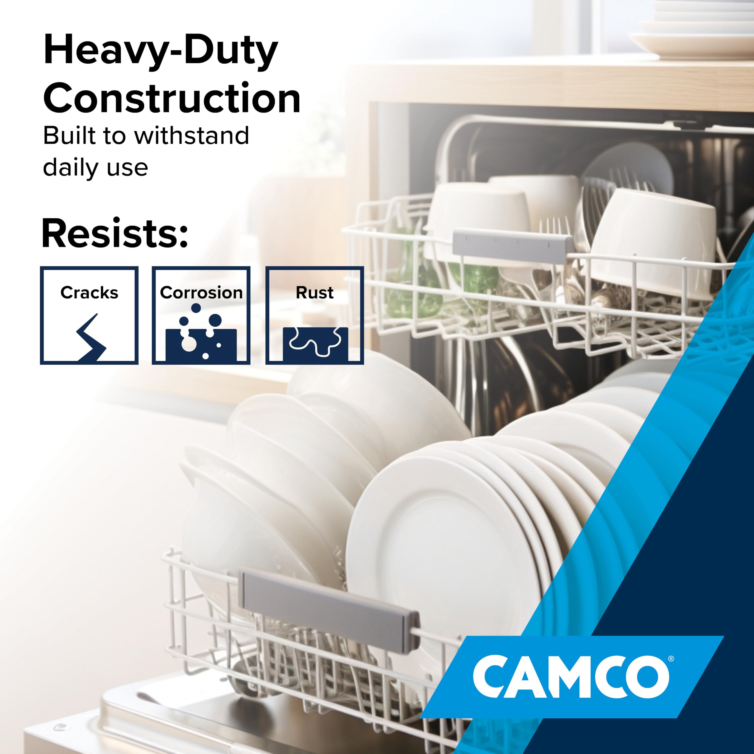 Camco drain pan made in the USA signals quality