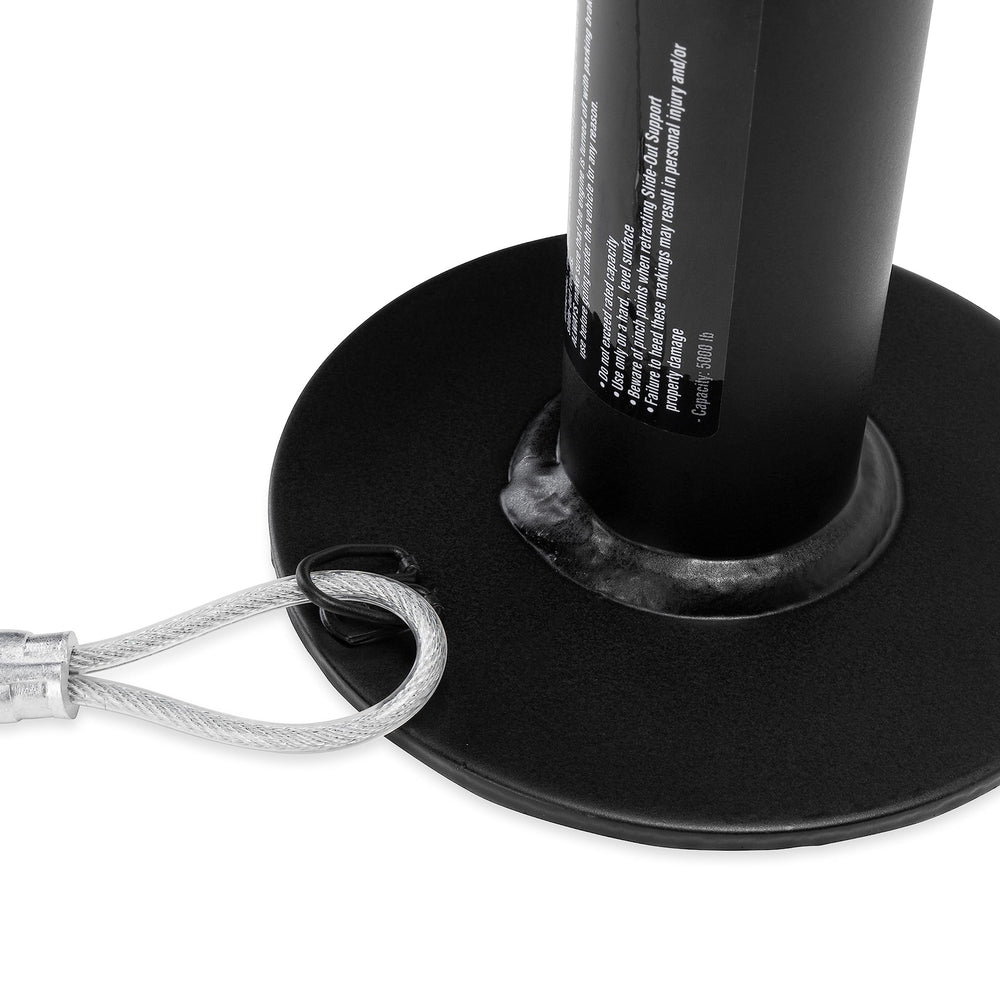 Camco Eaz-Lift 5,000 lb per-unit capacity supports heavy slide-out loads.