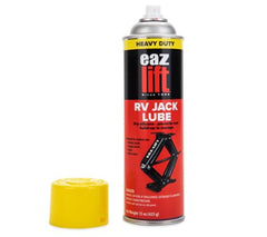 Camco EAZ-Lift dry non-greasy film protecting metal surfaces.