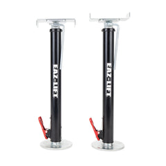 Camco Eaz-Lift extended slide-out support stabilizing the RV during use.