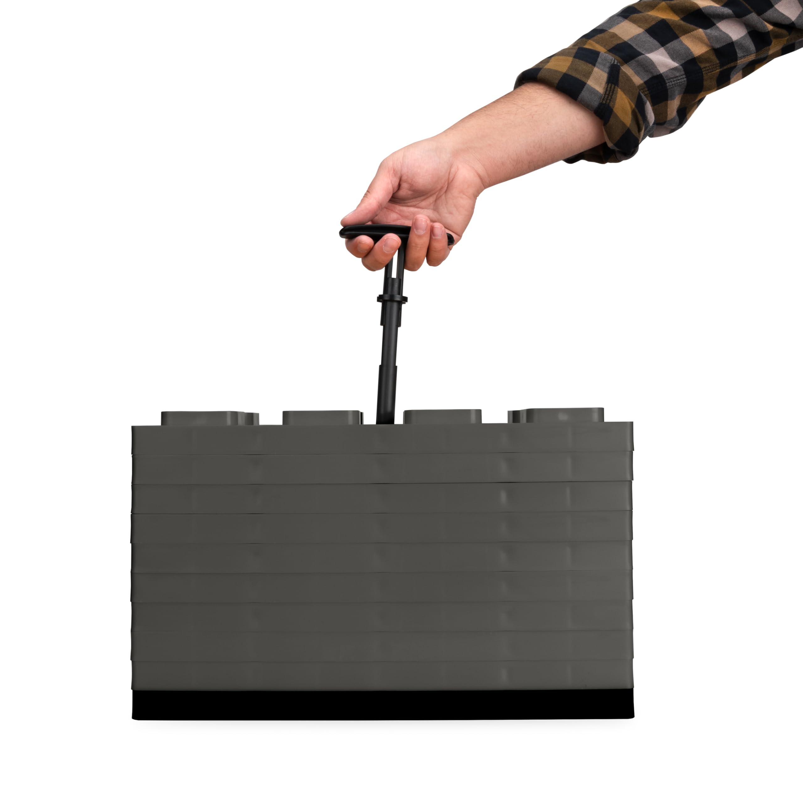 Camco FasTen interlocking design enables safe stacking up to 4-1-2 inches.