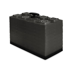Camco FasTen blocks feature a built-in T-handle for easy transport and secure storage.