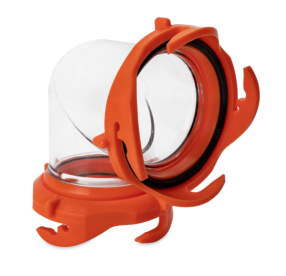 Camco heavy-duty 18mil HTS vinyl hose resists kinking for reliable use.