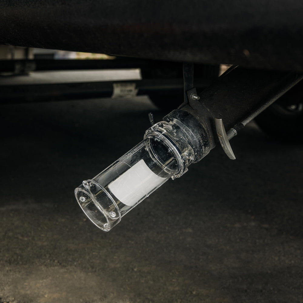 Camco high-flow design supports fast, efficient wastewater dumping