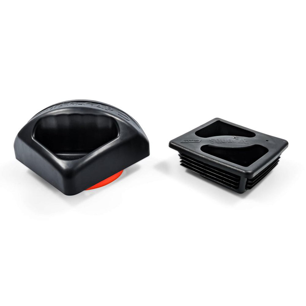 Camco Magnetic RV bumper cap lets you pull out the sewer hose easily.