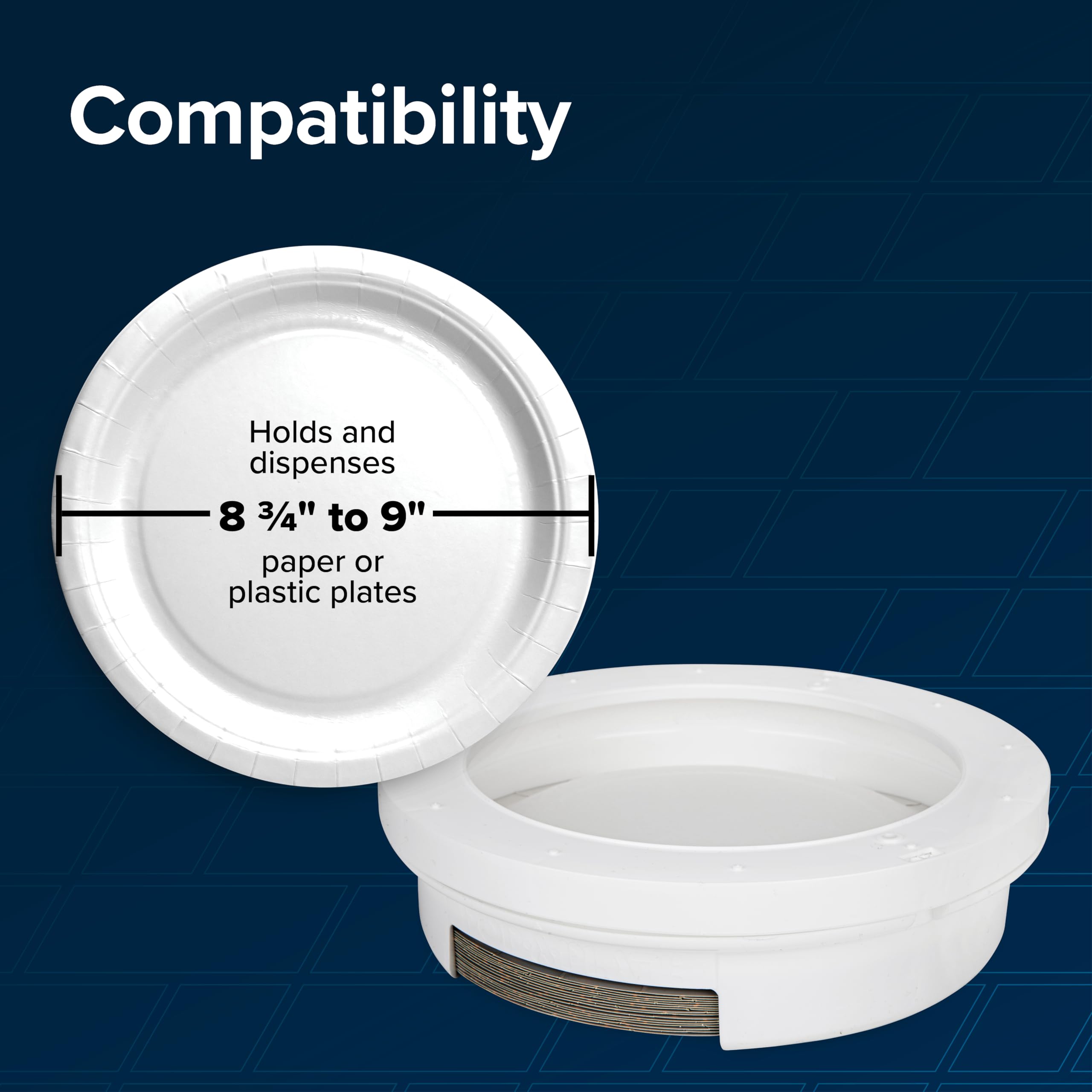 Camco Pop-A-Plate compact design fits tight spaces.