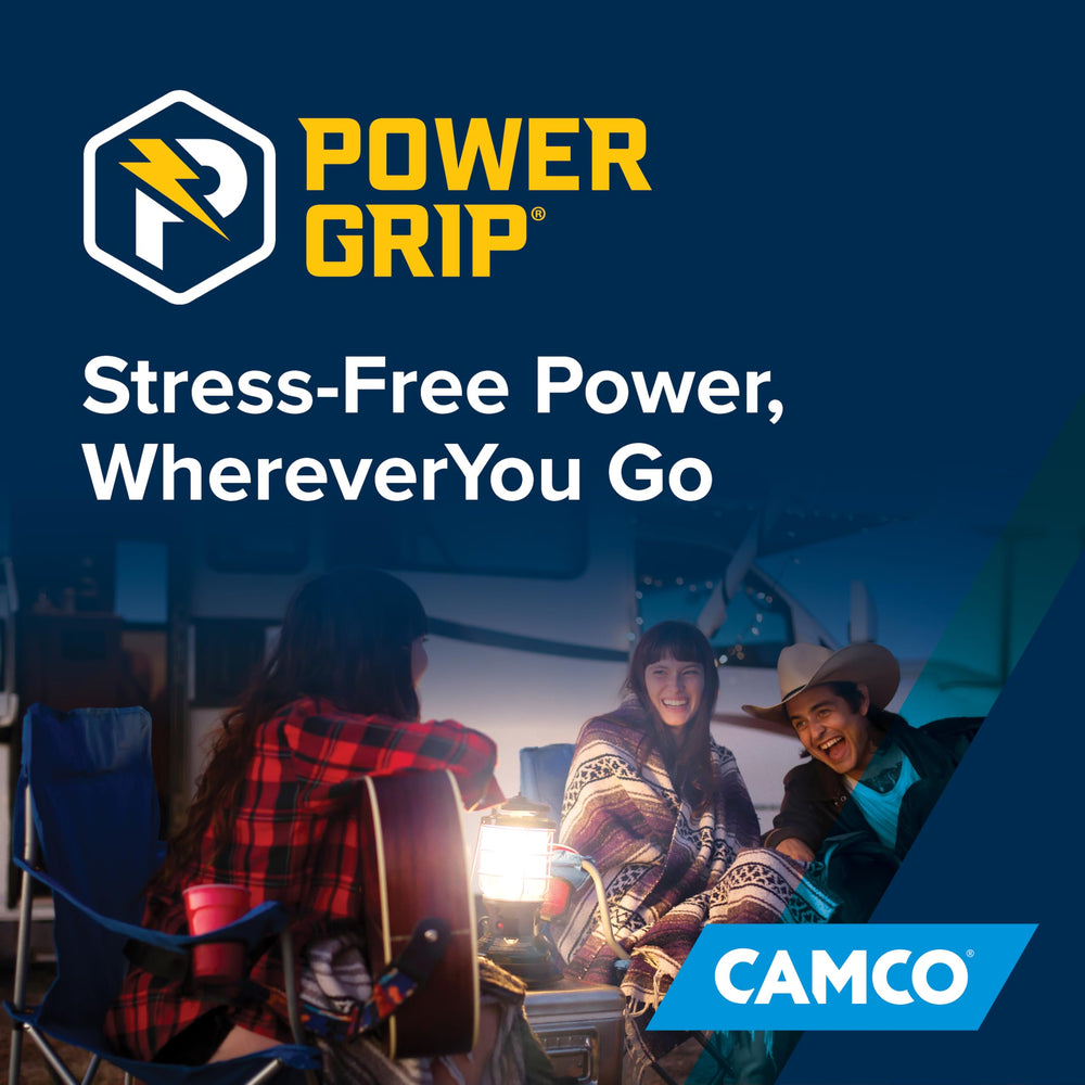 Package includes one 30A to 50A RV power adapter for Camco.