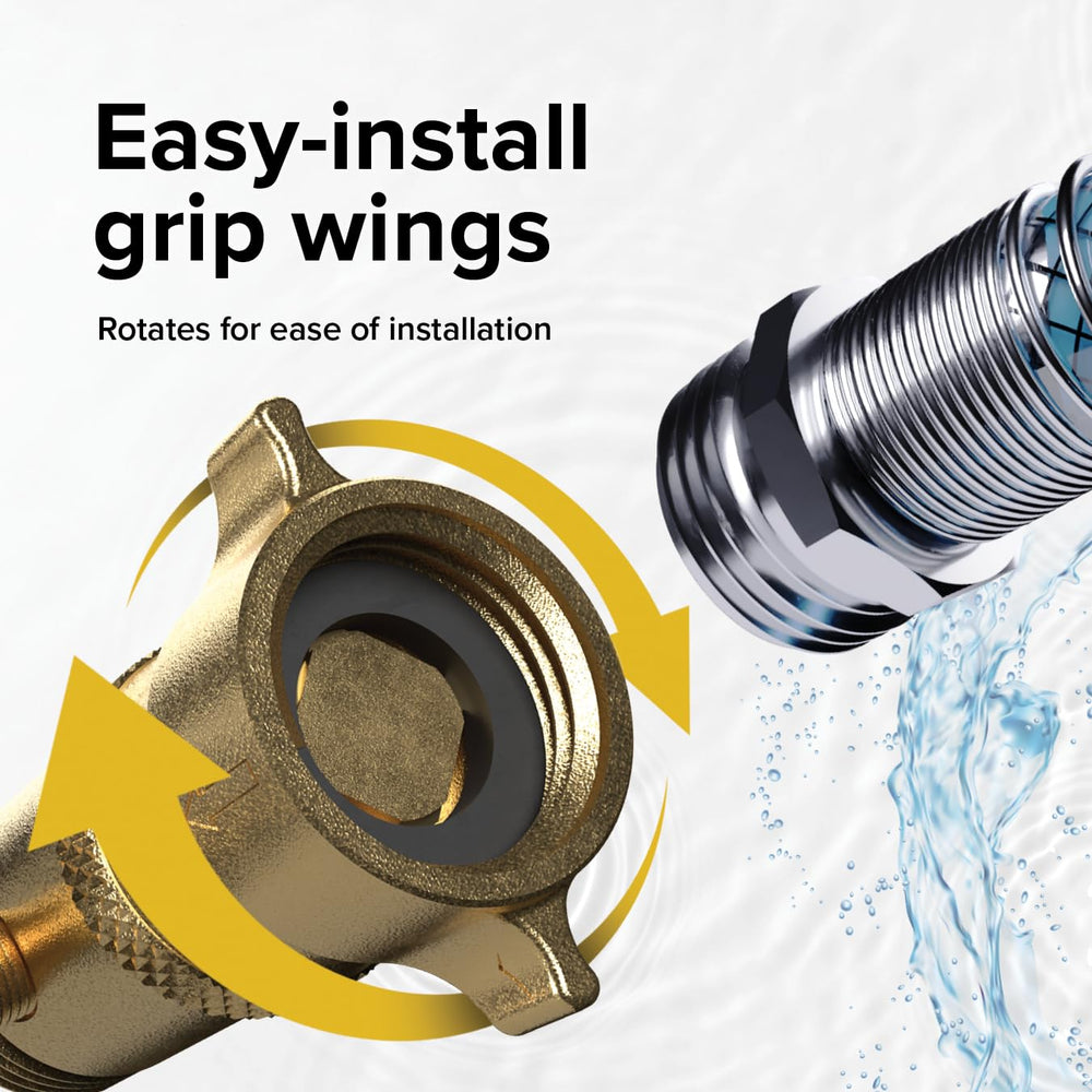 Camco PSI Guard close-up highlighting 40-50 PSI automatic protection