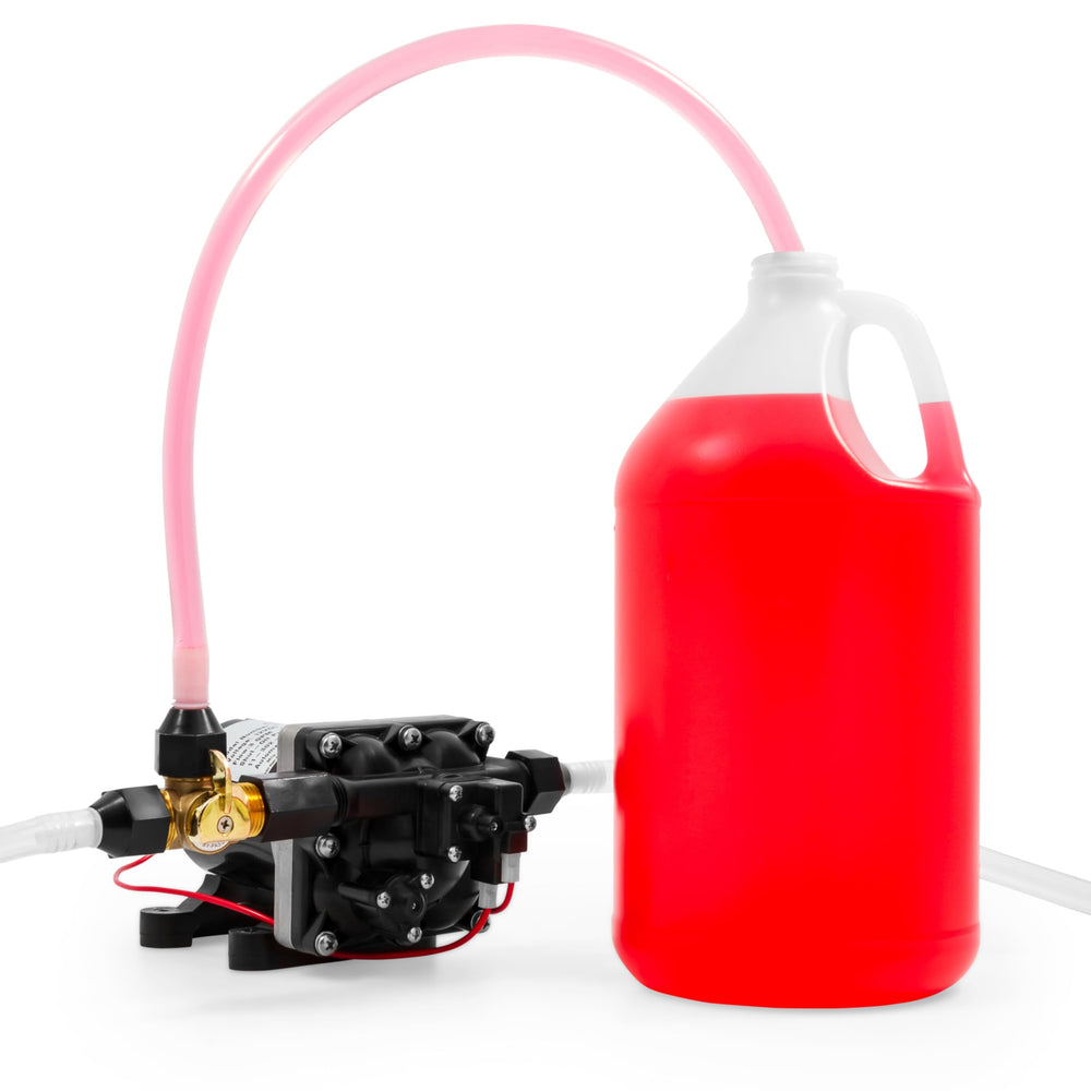 Camco siphon tube facilitates smooth antifreeze transfer for RV or boat winterizing