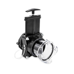 Camco ready-to-use gate valve with clear adapter shows drain contents for proactive maintenance.