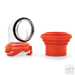 Camco RhinoFlex odor-tight connection helps keep camp odors contained.